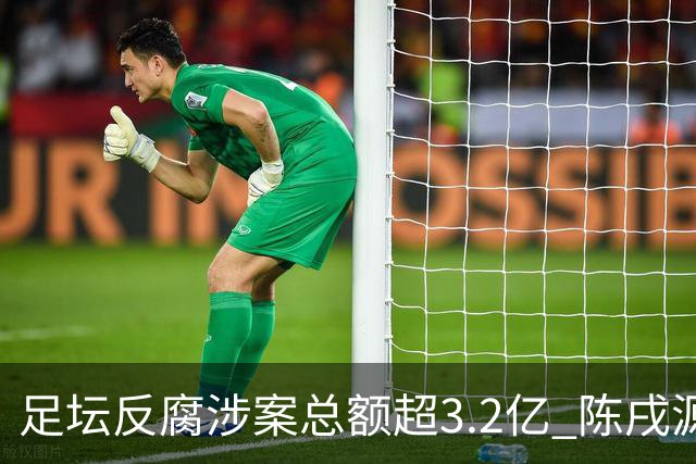 足坛反腐涉案总额超3.2亿 陈戌源李铁2人达2亿